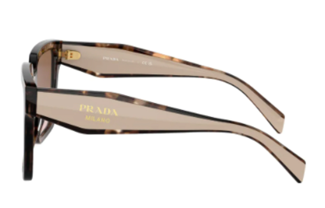 (Women) PRADA  Tortoiseshell Square Sunglasses with Acetate Frame. PR24ZS07R0A6 圖 4