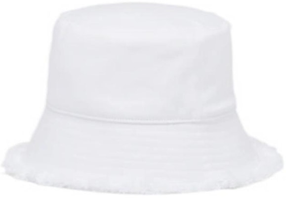 (W) PRADA Sombrero de Cubo Twill Blanco 1HC137-2FMB-F0009 Lookbook (W) PRADA Sombrero de Cubo Twill Blanco 1HC137-2FMB-F0009