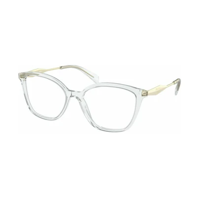 (Women) PRADA White Cat-Eye Optical Glasses Fashion Trend Frame PR02ZV2AZ1O1