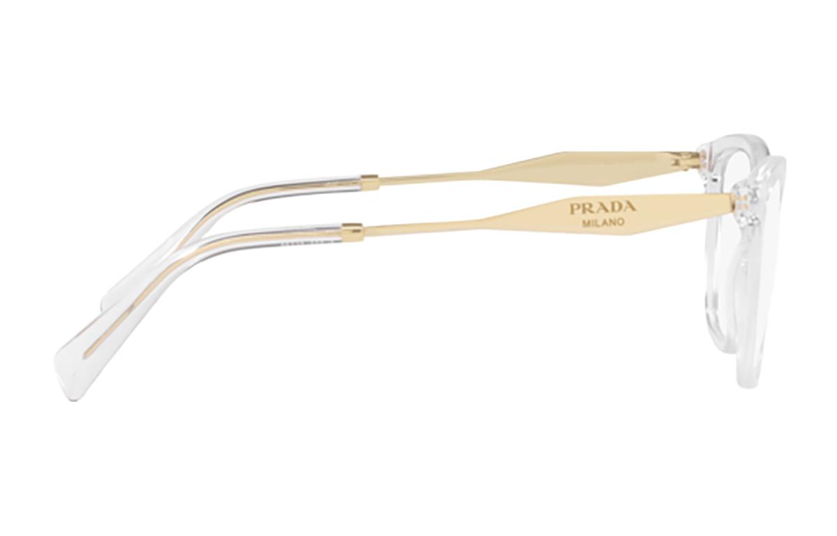 (Women) PRADA  White Cat-Eye Optical Glasses Fashion Trend Frame PR02ZV2AZ1O1 圖 4