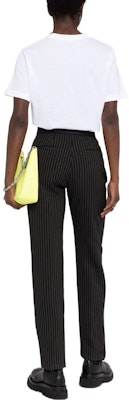 (W) PRADA Camiseta Blanca de Manga Corta con Logo Estampado y Cuello Redondo 35838R-11DN-F0009-S-162 Shop (W) PRADA Camiseta Blanca de Manga Corta con Logo Estampado y Cuello Redondo 35838R-11DN-F0009-S-162