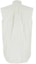 Lookbook (W) PRADA 白色無袖襯衫,印有標誌圖案及尖領設計。 P402HR-14JW-F0009