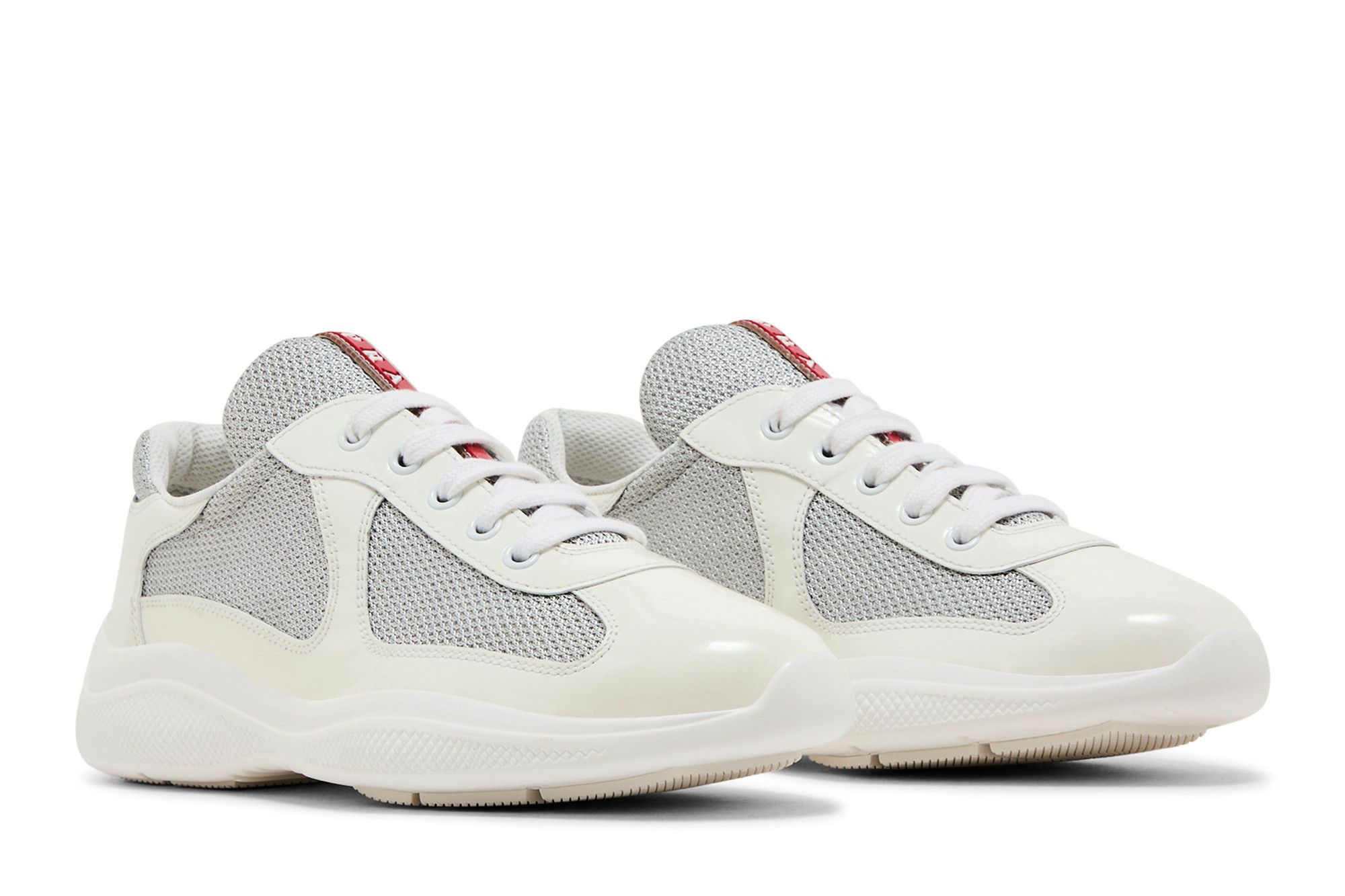 (W) Prada America's Cup 'Biker Fabric - White Grey' 圖 8