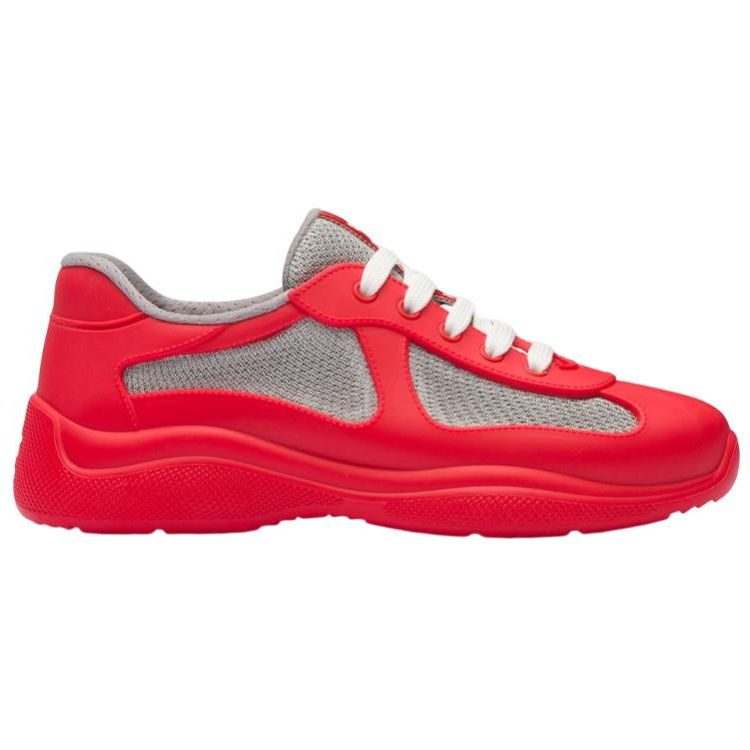 Order (W) Prada America''s Cup ''Rosso Fashion Low-Top'' 3E6500_3LLJ_F0011_F_025