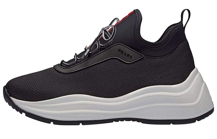 (Women) Prada America's Cup Sneakers 'Black Neoprene' 3E6425-3KTP-F0967