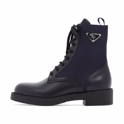 (W) Prada Ankle Boot 'Blue Leather'