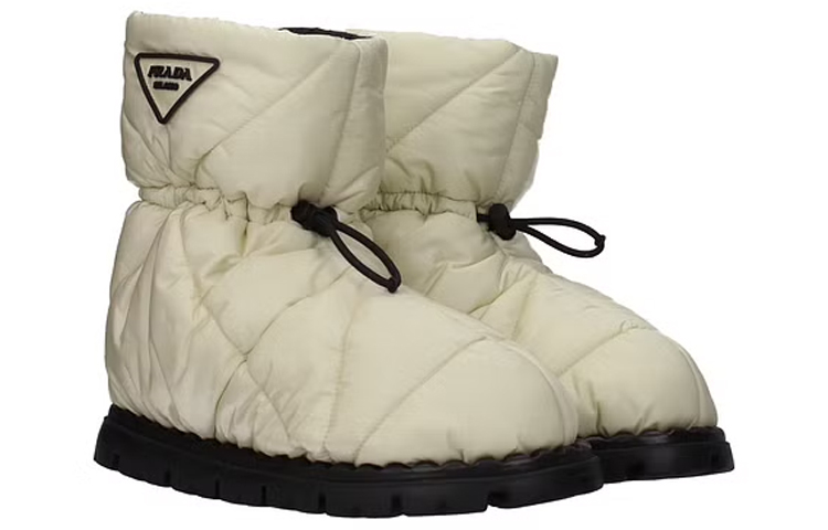 Order (W) Bottes de Neige Cheville Prada ''Beige'' 1U686M_3LGO_F0304_F_020