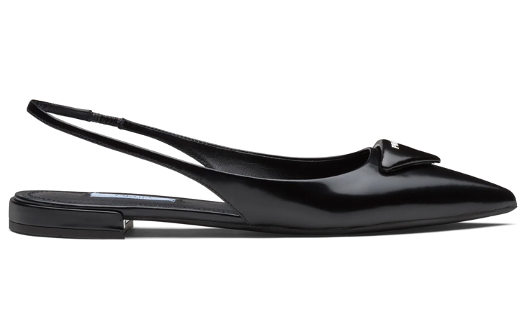 (W) Prada Ballet Flats 'Black Patent Leather' 圖 2