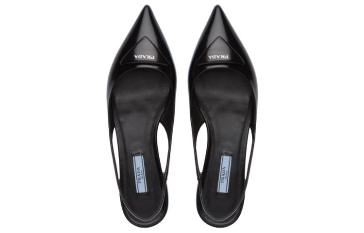 (W) Prada Ballet Flats 'Black Patent Leather' 圖 5