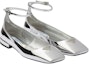 Lookbook (W) Prada Ballet Flats 'Logo Metal - Perak' 1F036N_3AU1_F0118_F_010