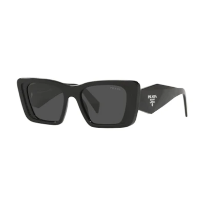 (Women) PRADA Black Butterfly Logo Print Sunglasses PR-08YS1AB5S0
