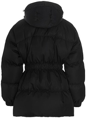 (Women) PRADA Black Re-Nylon Fitted Puffer Jacket with Zip and Fleece Lining. 29Y966-1WQ8-F0002 Lookbook (Women) PRADA Black Re-Nylon Fitted Puffer Jacket with Zip and Fleece Lining. 29Y966-1WQ8-F0002