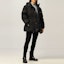 Sizing (Women) PRADA Black Re-Nylon Fitted Puffer Jacket with Zip and Fleece Lining. 29Y966-1WQ8-F0002