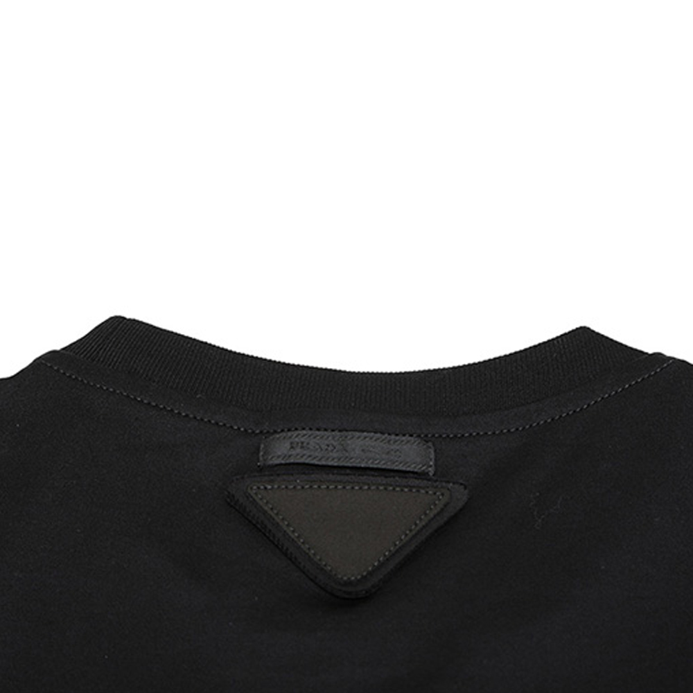 (Women) PRADA Black Red Heart Cotton Crewneck T-Shirt 35838R-1VAK-F0ZCW-S-162 圖 7