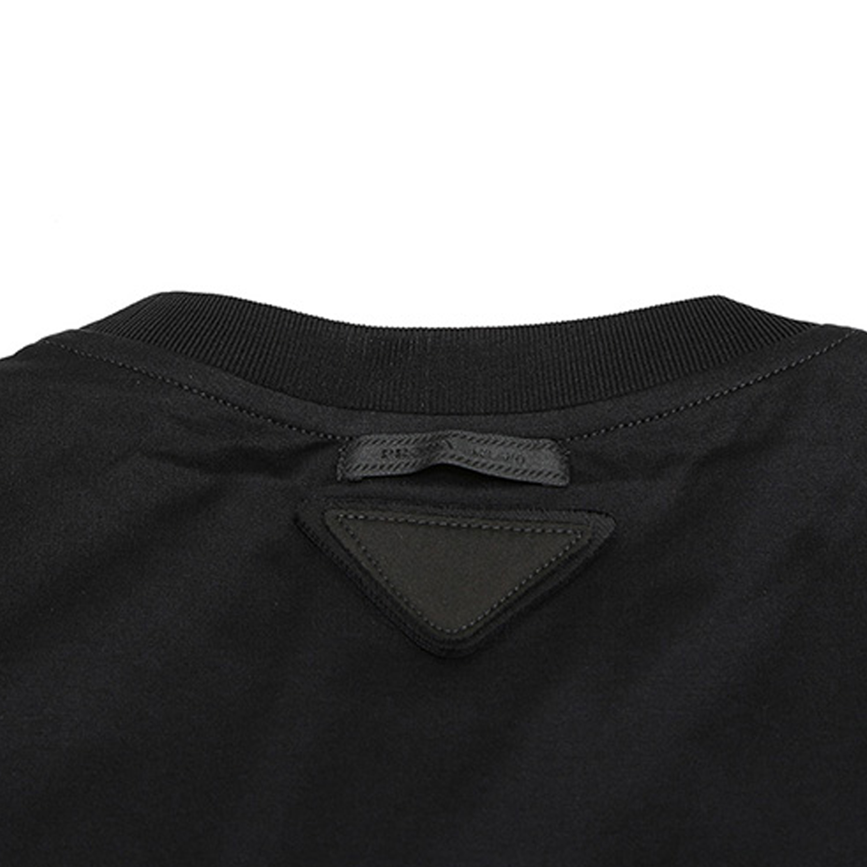 Sizing (W) PRADA 黑色玫瑰閃電棉質T恤 35838R-1VAJ-F0ZCV-S-162