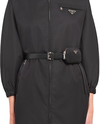 (Women) PRADA Black Saffiano Leather Belt with Pouch 2.5cm Wide 1CM237-053-F0632 Lookbook (Women) PRADA Black Saffiano Leather Belt with Pouch 2.5cm Wide 1CM237-053-F0632