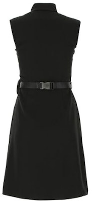 (W) 프라다 블랙 민소매 폴리에스터 A라인 캐주얼 원피스 P3B81HS2021RW9-F0002 Lookbook (W) 프라다 블랙 민소매 폴리에스터 A라인 캐주얼 원피스 P3B81HS2021RW9-F0002