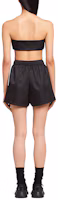 Shop (W) PRADA 黑色三角標誌露肩上衣 240707-1WQ8-F0002-S-212