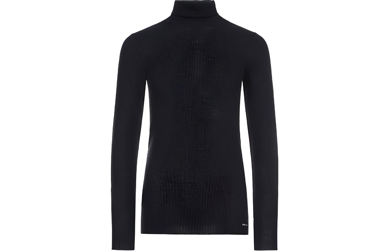 (Women) Prada Black Turtleneck Wool Knit Sweater P26350-1RZR-F0002-S-192