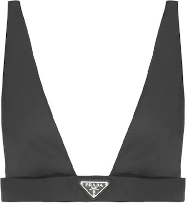 (Women) PRADA Black V-Neck Triangle Logo Camisole 240706-1WQ8-F0002-S-212 Order (Women) PRADA Black V-Neck Triangle Logo Camisole 240706-1WQ8-F0002-S-212