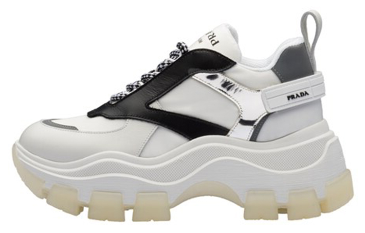 (Women) Prada Block 'White' 1E586L-3L2H-F0964-F-075