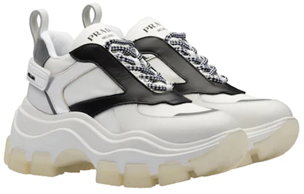 (W) Prada Block ''Wit'' 1E586L-3L2H-F0964-F-075 Order (W) Prada Block ''Wit'' 1E586L-3L2H-F0964-F-075