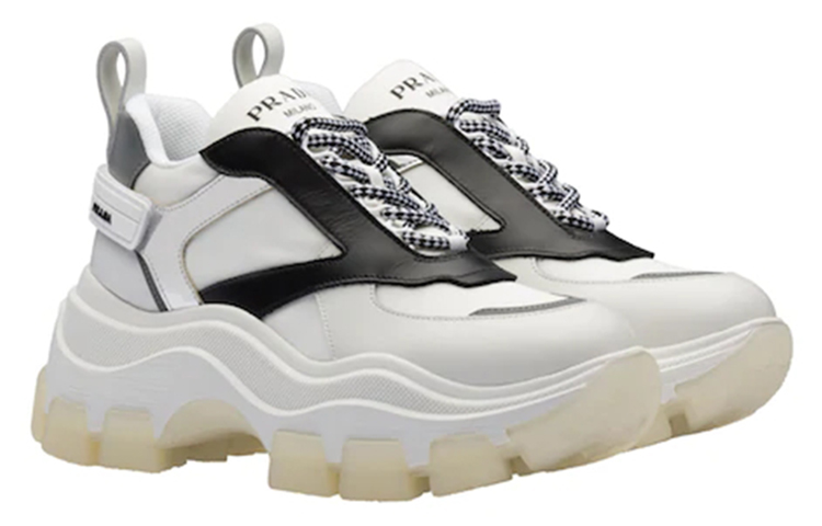 Order (W) 프라다 블록 화이트 (Prada Block White) 1E586L-3L2H-F0964-F-075