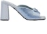 (W) Prada Blok Heel Hujung Petak Fesyen Slaid 'Kristal Biru' 1XX642_2AWL_F0076_F_085