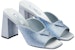 (W) Prada Blok Heel Hujung Petak Fesyen Slaid 'Kristal Biru' 1XX642_2AWL_F0076_F_085