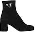 Order (W) Bottes à Talons Prada ''Noir'' 1T930M008F065F0002
