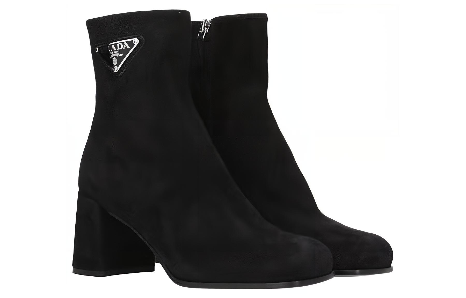 Lookbook (W) Bottes à Talons Prada ''Noir'' 1T930M008F065F0002