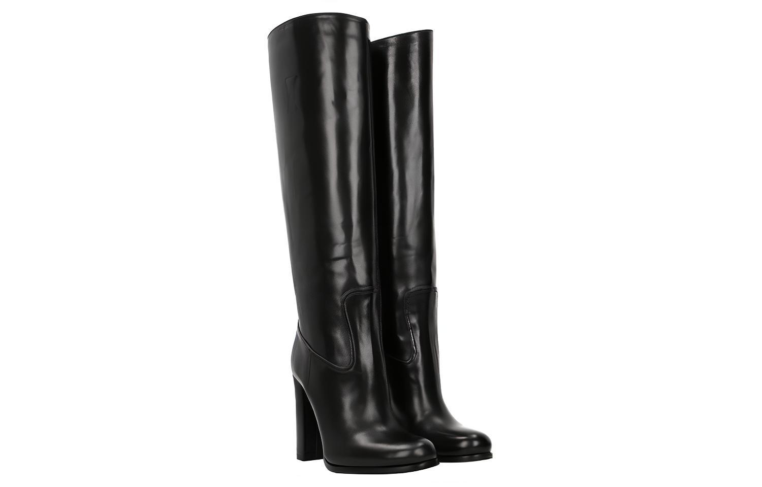Order (Women) Prada Boots 'Black Leather' 1W078F_UZE_F0002