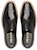 (W) Kasut Kulit Berus Microsole Trim Brogue Prada 'Hitam' 1E722E_055_F0002_F_D030
