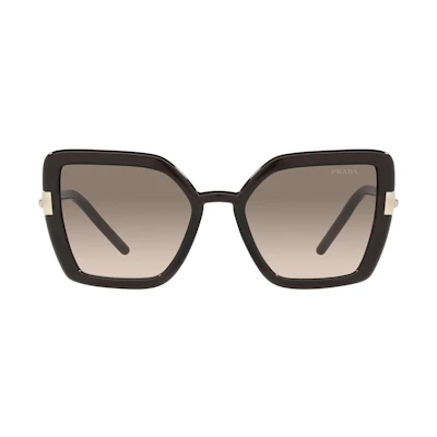 (Women) PRADA Brown Square Sunglasses for Women PR09WS05M3D0
