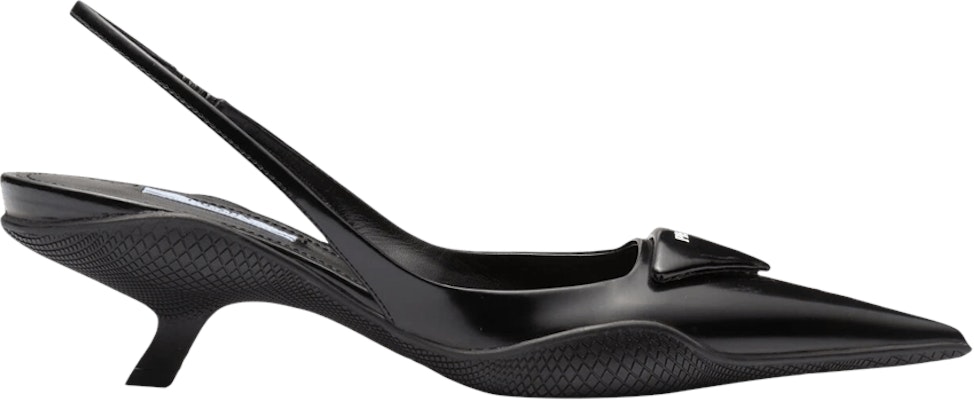 (W) Kasut Tumit Tinggi Belakang Prada Kulit 'Hitam' 1I565M-055-F0002 Buy (W) Kasut Tumit Tinggi Belakang Prada Kulit 'Hitam' 1I565M-055-F0002