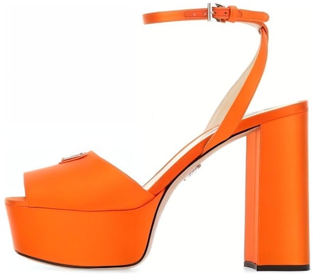 (Women) Prada Buckle Fashion Sandals 'Orange' 1XP48B_F115_049_F_0049 Buy (Women) Prada Buckle Fashion Sandals 'Orange' 1XP48B_F115_049_F_0049