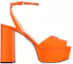 Order (Women) Prada Buckle Fashion Sandals 'Orange' 1XP48B_F115_049_F_0049