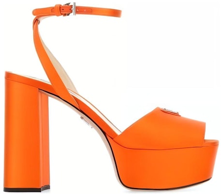 (Women) Prada Buckle Fashion Sandals 'Orange' 1XP48B_F115_049_F_0049 Order (Women) Prada Buckle Fashion Sandals 'Orange' 1XP48B_F115_049_F_0049