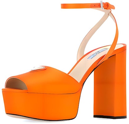 (Women) Prada Buckle Fashion Sandals 'Orange' 1XP48B_F115_049_F_0049 Lookbook (Women) Prada Buckle Fashion Sandals 'Orange' 1XP48B_F115_049_F_0049