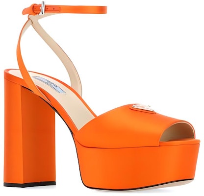 (Women) Prada Buckle Fashion Sandals 'Orange' 1XP48B_F115_049_F_0049 Shop (Women) Prada Buckle Fashion Sandals 'Orange' 1XP48B_F115_049_F_0049
