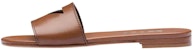 (W) Prada Calfskin Cutout Strap Slide 'Brandy' - Selipar Prada Kulit Asli 'Brandy' 1XX497_3A6H_F0134_F-_010