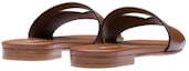Shop (W) Prada Calfskin Cutout Strap Slide 'Brandy' - Selipar Prada Kulit Asli 'Brandy' 1XX497_3A6H_F0134_F-_010