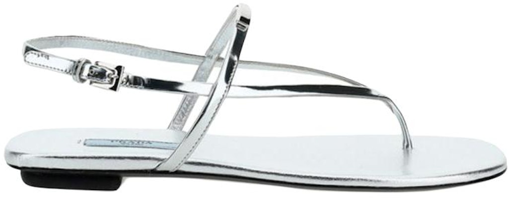 (W) 普拉达女款凉鞋 '银色' 1Y545M_F005_3AU1_-F_0118 Order (W) 普拉达女款凉鞋 '银色' 1Y545M_F005_3AU1_-F_0118