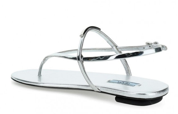 (W) 普拉达女款凉鞋 '银色' 1Y545M_F005_3AU1_-F_0118 Shop (W) 普拉达女款凉鞋 '银色' 1Y545M_F005_3AU1_-F_0118