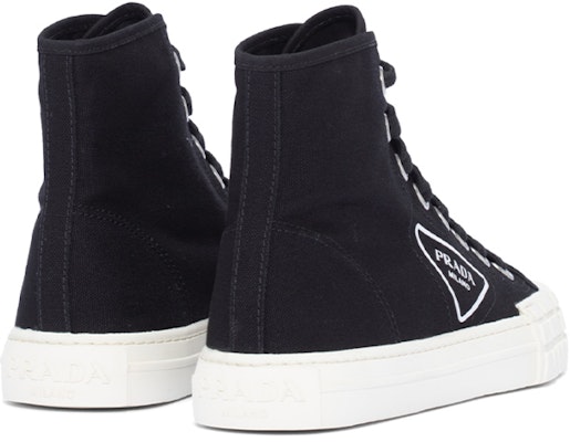 (Women) Prada Canvas High-Top Sneaker 'Black Fashion' 1T232M_2OFZ_F057Z_F_035 Lookbook (Women) Prada Canvas High-Top Sneaker 'Black Fashion' 1T232M_2OFZ_F057Z_F_035