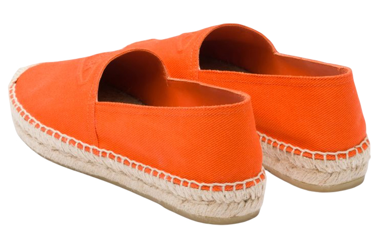 Purchase (W) Prada Canvas Logo Slip-On Low ''Orange'' Herrenschuhe 1S839M_3LKE_F0049_F_020