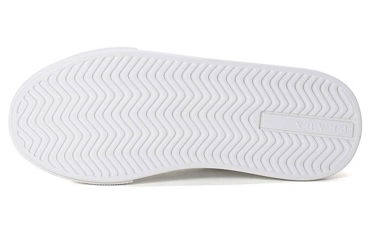 (W) Prada Leather Platform Sneakers 'White with Red Tongue' 圖 6