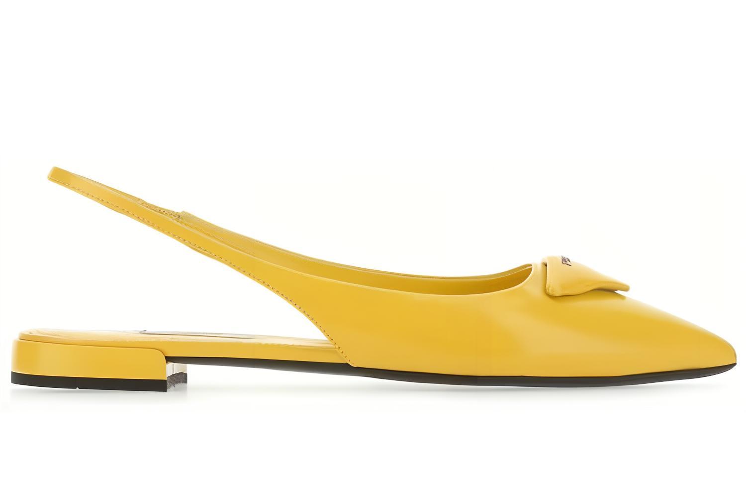 (W) Prada Casual Low-Top 'Simplistic Yellow' 圖 2