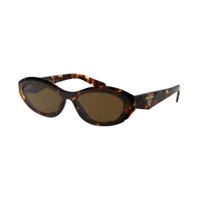 (Women) PRADA Cat-Eye Acetate Tortoiseshell Sunglasses with Side Logo. 0PR26ZS14L09Z