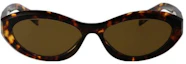 Lookbook (W) Gafas de sol PRADA Cat-Eye de carey con logo lateral. 0PR26ZS14L09Z